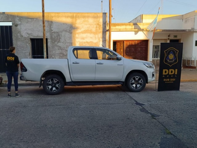 Secuestraron una camioneta con numeraci�n adulterada